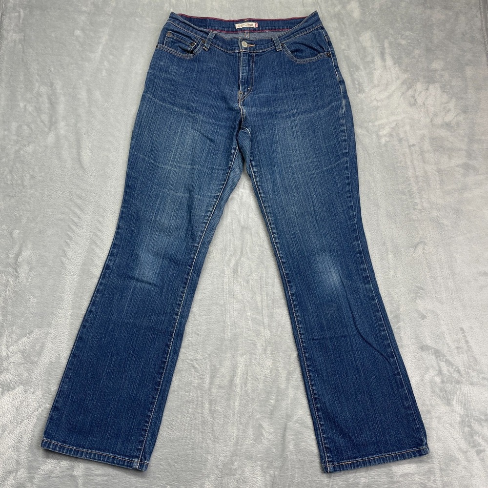 Vtg Levi's 550 Bootcut‎ Jeans Womens 10M (31x32) Blue Denim Relaxed Fit Outdoor